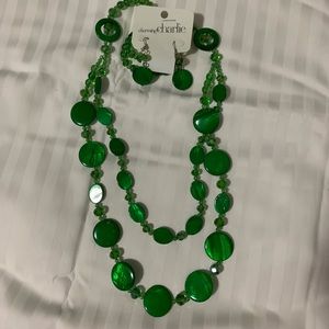 Charming Charlie necklace/earring set